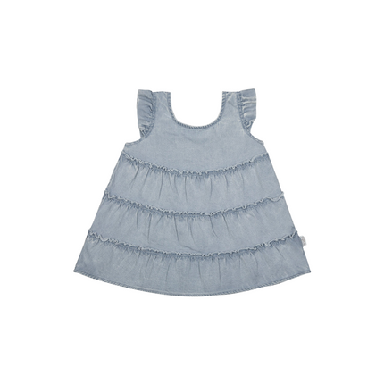 Indiana Baby Dress Tiered