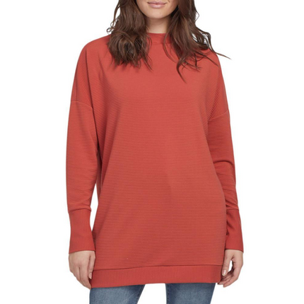 Tribal Ottoman Knit Tunic Brick