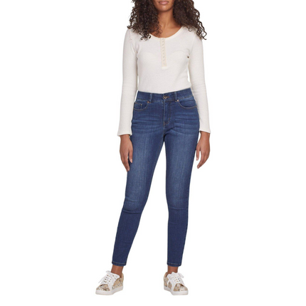 Tribal Sophia 5 Pockets Curve Skinny Jeans River Blue