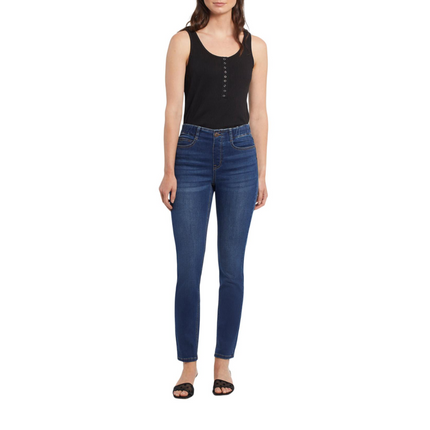 Tribal Icon Fit Pull On Jeans Dark Vintage