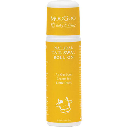 Moo Goo Baby and Child Natural Tail Swat Roll On 115Ml - OhYouLuckyDuck.com.au