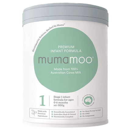 Mumamoo Stage 1 Premium Infant Formula 0-6Mths 800G