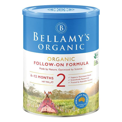 Bellamy's Organic Step 2 Follow On Formula 900g