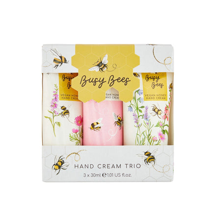 Heathcote & Ivory Busy Bees Hand Cream Trio 3X30ML