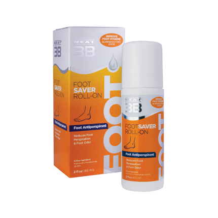 Neat Feat 3B Foot Saver Roll On Antiperspirant For Feet 60mL