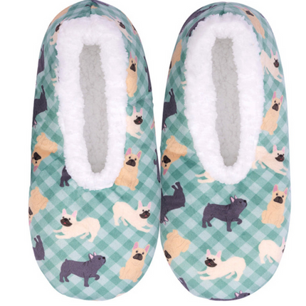 Splosh SnuggUps Printed Pets French Bulldog Slippers Small EU 35 to 37