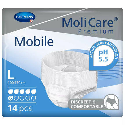 MoliCare Premium Mobile 6 Drop Large 14 Pack