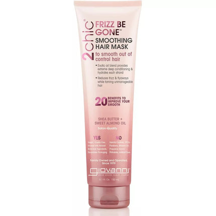 Giovanni 2 Chic Smoothing Hair Mask with Shea Butter and Almond Oil 81mL