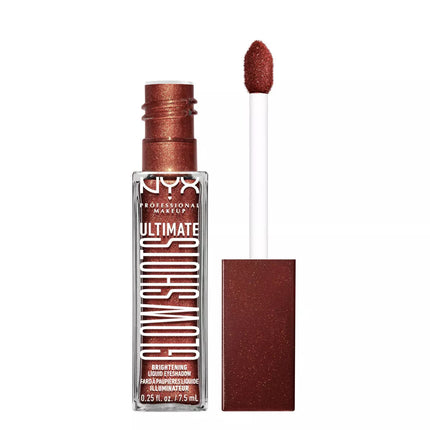 Nyx Professional Makeup Ultimate Glow Shots Vitamin C Infused Liquid Eyeshadow Rich Six Figs