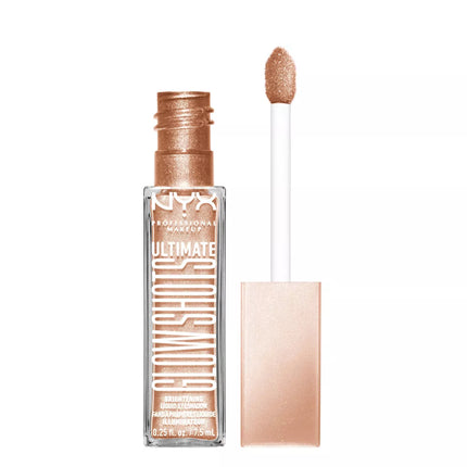 Nyx Professional Makeup Ultimate Glow Shots Vitamin C Infused Liquid Eyeshadow Highkey Lychee