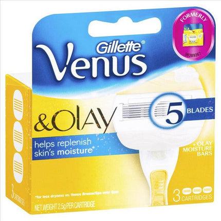 Gillette Venus & Olay Cartridge 3 Pack - OhYouLuckyDuck.com.au