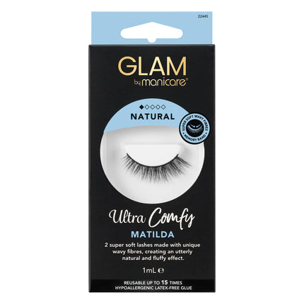 Manicare Glam Ultra Comfy Lashes Natural
