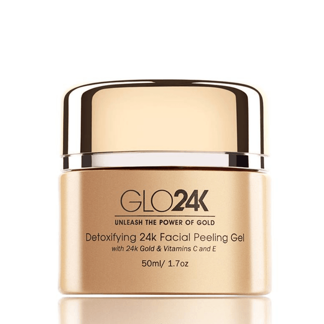 GLO24K Detoxifying 24k Facial Peeling Gel 50ml - OhYouLuckyDuck.com.au