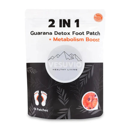 Vesuvio Guarana Detox Foot Patches 14Pack