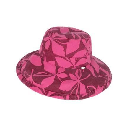 Kooringal Womens Floppy Coral Bay Sun Hat Red Medium