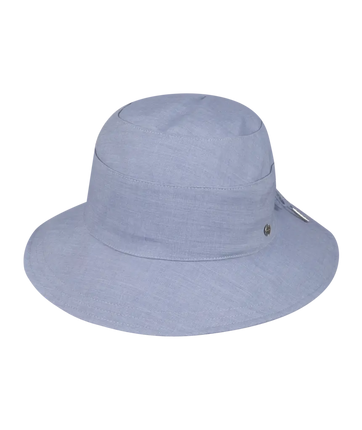 kooringal Ladies Mid Brim Jean Hat Denim Blue One Size