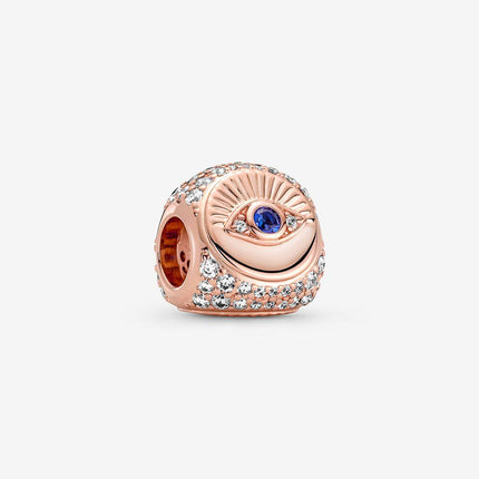 Pandora Hamsa, All-seeing Eye & Feather Three-sided Charm - OhYouLuckyDuck.com.au