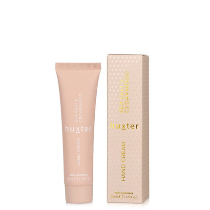 Huxter Hand Cream 35mL Sea Salt & Cedarwood