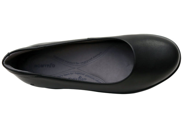 Homyped Scope Ballet Flats in Black Size 6