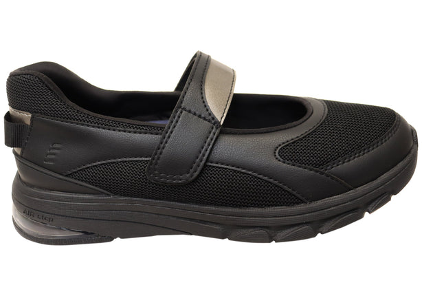 Homyped Airstep Mary Jane Shoes Black Size 9