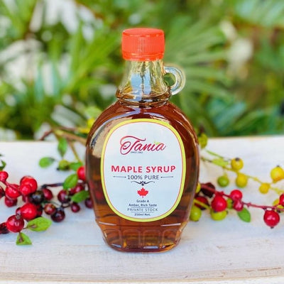 Tania Maple Syrup 100 Percent Pure Canadian 250ML