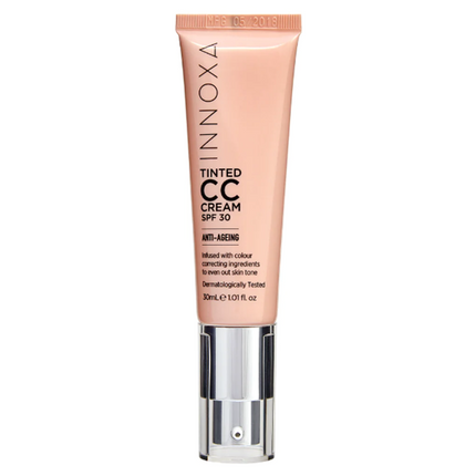 Innoxa Anti-Ageing Tinted CC Cream SPF 30 - Tan - OhYouLuckyDuck.com.au