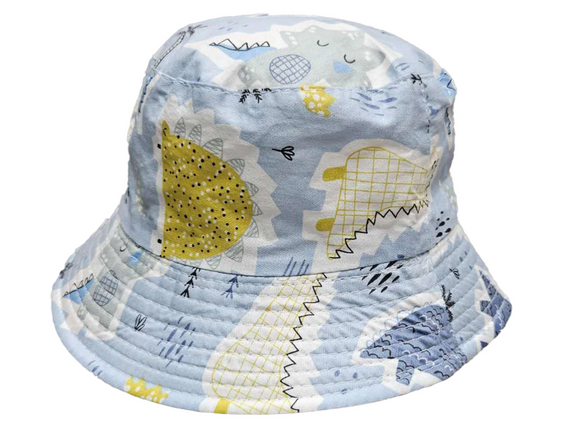 Kato Designs Baby Blue Dino Kids Hat