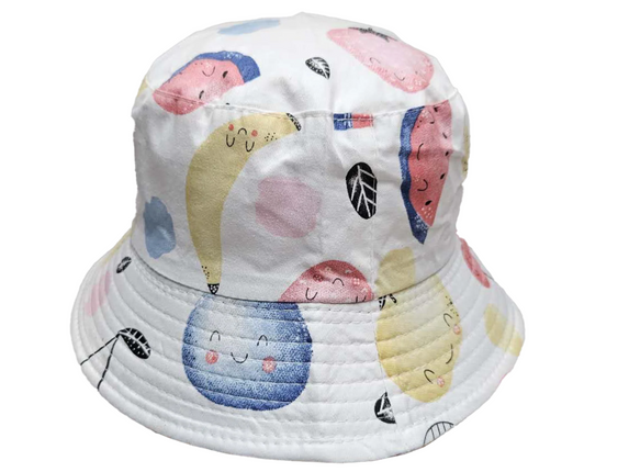 Kato Designs White Fruit Kids Hat