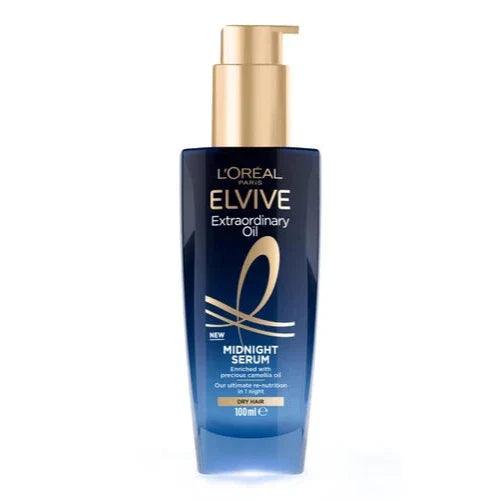 L'Oreal Elvive Extraordinary Oil Midnight Serum 100mL - OhYouLuckyDuck.com.au