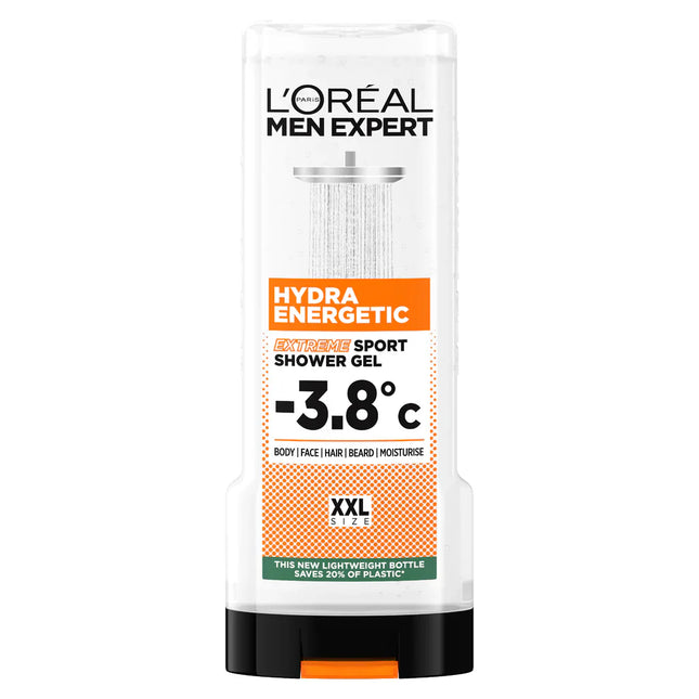 L'Oréal Paris Men Expert Hydra Energetic Extreme Sport Shower Gel 400mL - OhYouLuckyDuck.com.au