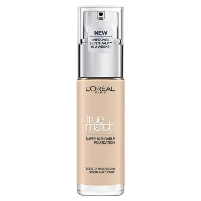 Loreal True Match Liquid Foundation 0.5.N Porcelain - OhYouLuckyDuck.com.au