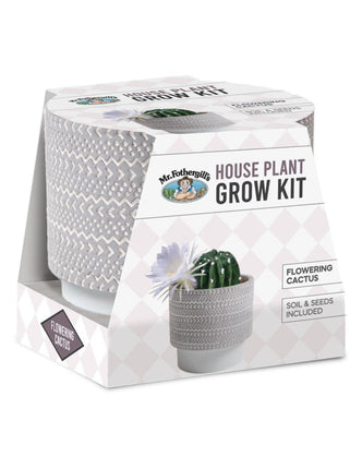 Mr. Fothergills Flowering Cactus House Plant Grow Kit