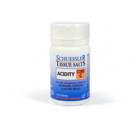 Martin And Pleasance Schuessler Comb C Acidity 125 Tablets - OhYouLuckyDuck.com.au