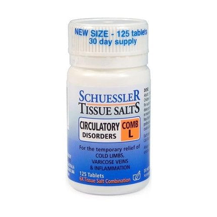 Martin & Pleasance Schuessler Tissue Salts Comb L - Circulatory Disorders - OhYouLuckyDuck.com.au