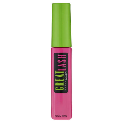 Maybelline Great Lash Volumizing and Lengthening Mascara Blackest Black - OhYouLuckyDuck.com.au