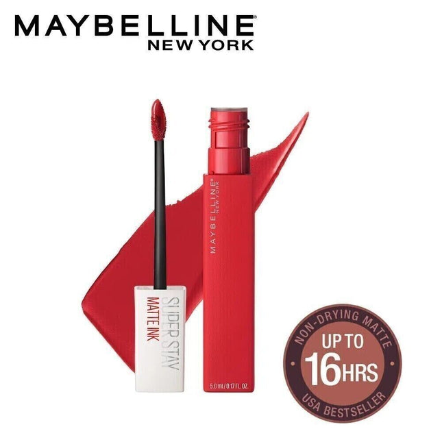 Maybelline Superstay Matte Ink Liquid Lipstick 20 Pioneer 5ml - OhYouLuckyDuck.com.au