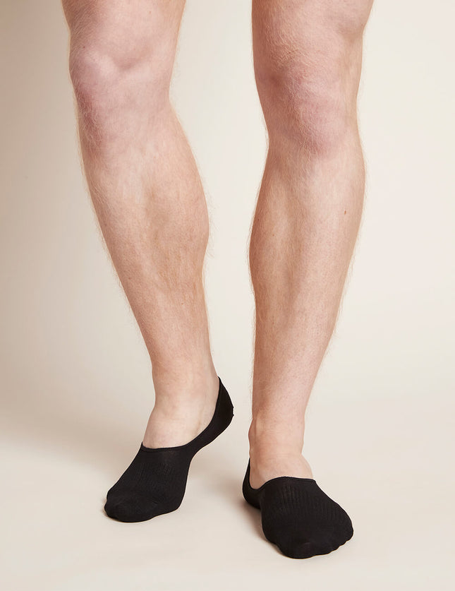 Boody Hidden Sock Black 3-9 - OhYouLuckyDuck.com.au