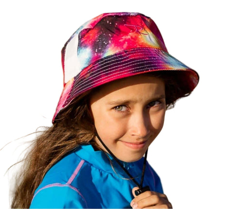 Radicool Microfibre Bucket Hat With Strap Star Small