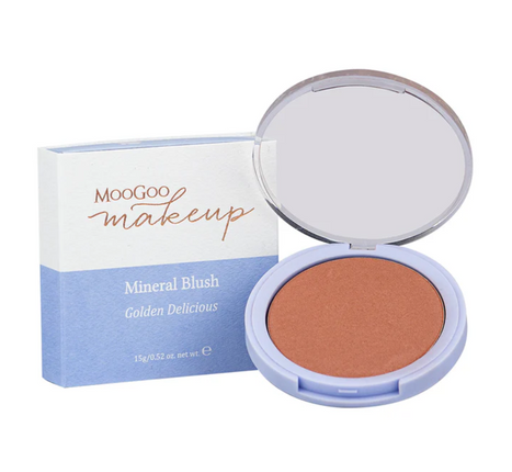 Moogoo Mineral Blush Golden Delicious 15g - OhYouLuckyDuck.com.au