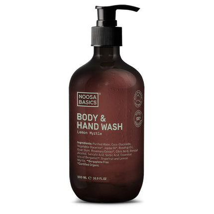 Noosa Basics Body & Hand Wash Lemon Myrtle 500ML