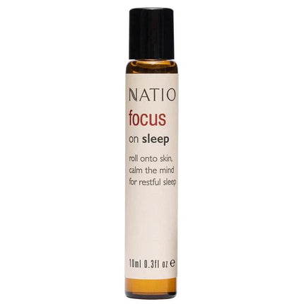 Natio Focus On Sleep Pure Essential Oil Blend Roll-On 10mL - OhYouLuckyDuck.com.au
