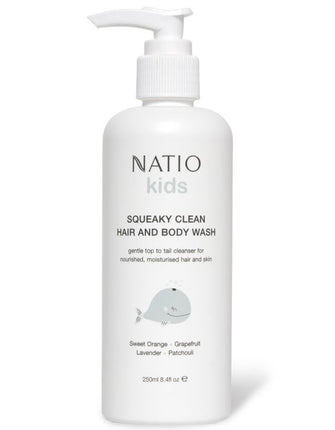 Natio Kids Squeaky Clean Hair And Body Wash - OhYouLuckyDuck.com.au