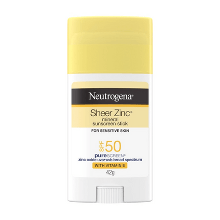 Neutrogena Sheer Zinc Mineral Sunscreen Stick SPF50 42g