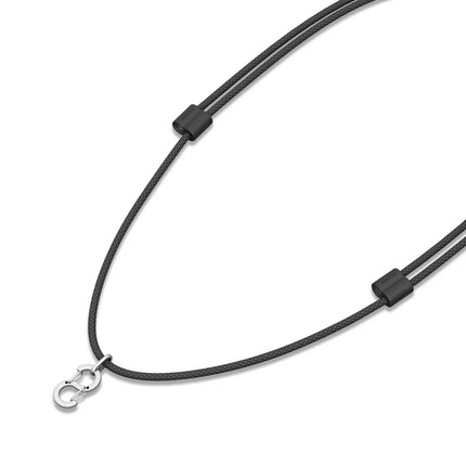Plaud NotePin Lanyard Adjustable Synthetic Leather Black