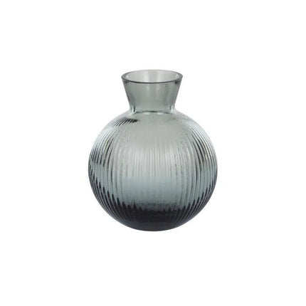 Coast To Coast Thornton Glass Vase Grey