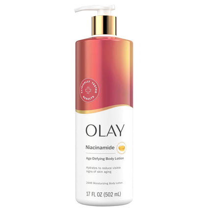 Olay Age Defying Body Lotion, Niacinamide Serum 502ML