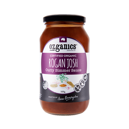 Ozganics Curry Sauce Roghan Josh 500G