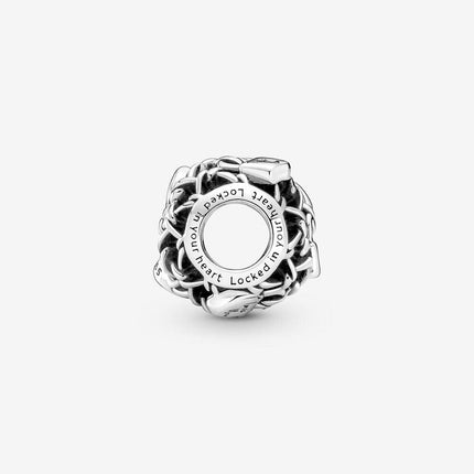 Pandora Openwork Chain Link Padlock Charm - OhYouLuckyDuck.com.au