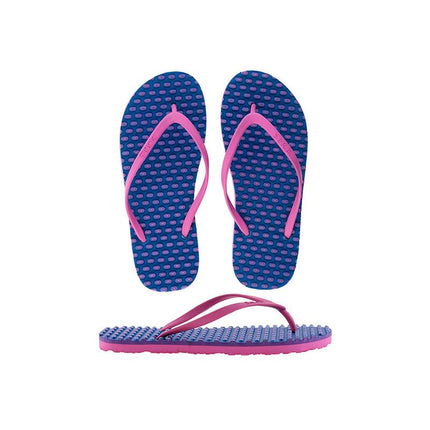 Souls Australian Beach Massage Thongs Pink Marine M8/L10