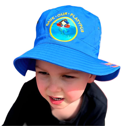Radicool Hat Save Our Platypus Blue Small